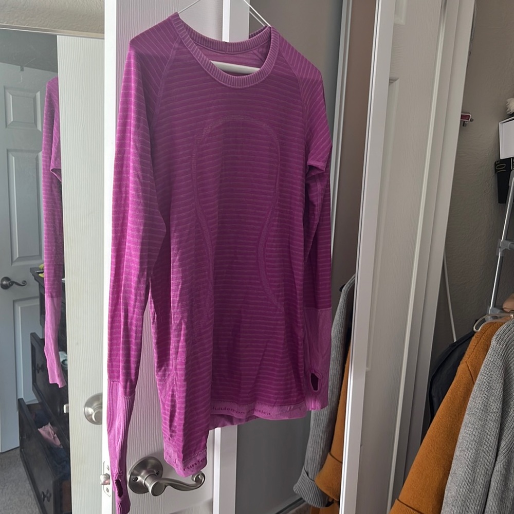 Lululemon Long Sleeve workout top.
